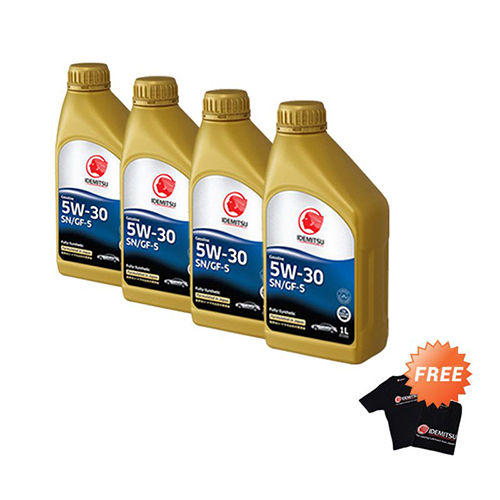 Idemitsu SN/GF-5 5W-30 Full Synthetic [4 botol]